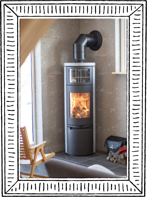 ハズせない薪ストーブ