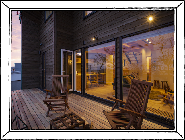 つながるアウトドアリビング