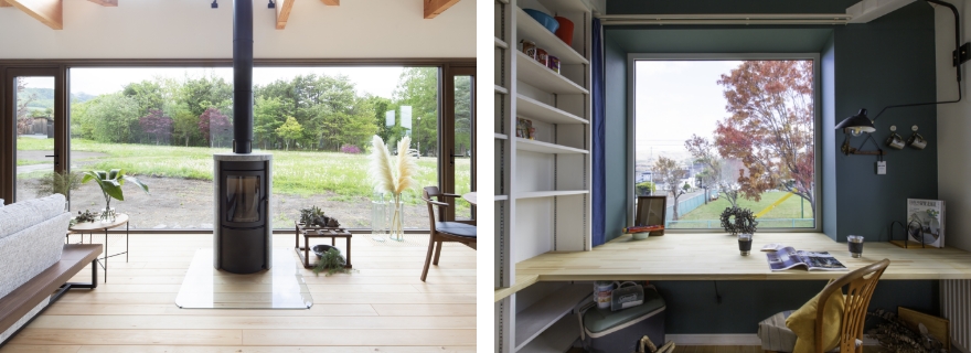 借景を暮らしに取り込む「窓の魔法」