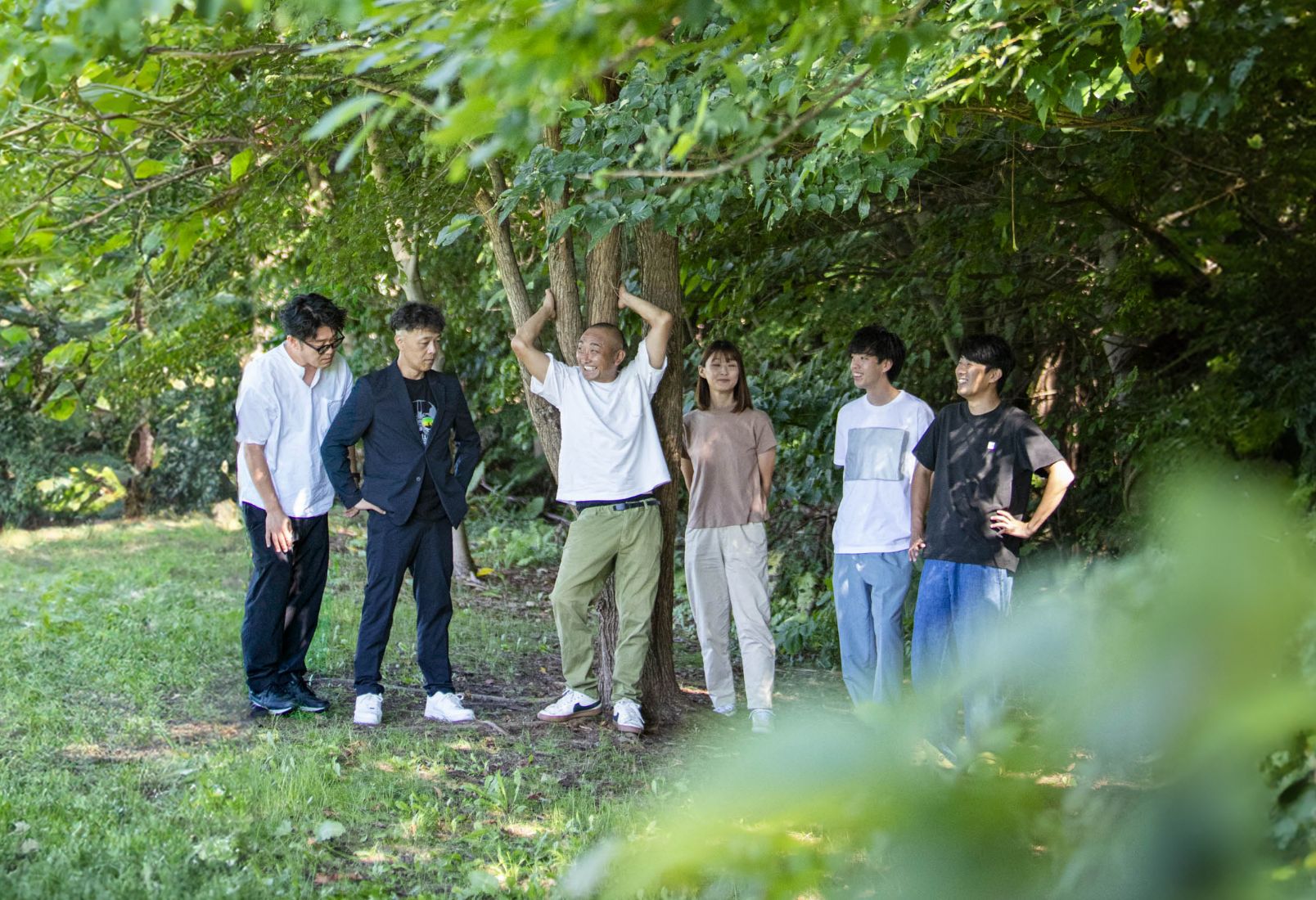 気のあう仲間たちと描く、木のある時間。