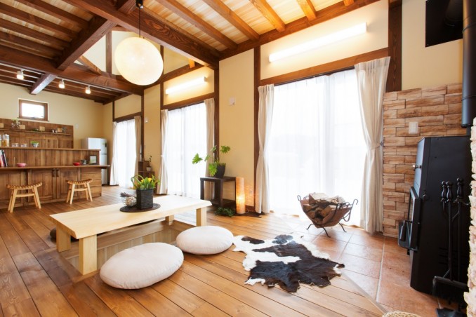 【郷の家A-06S】掘り炬燵（ごたつ）のある東雲の家　【豊浦町】