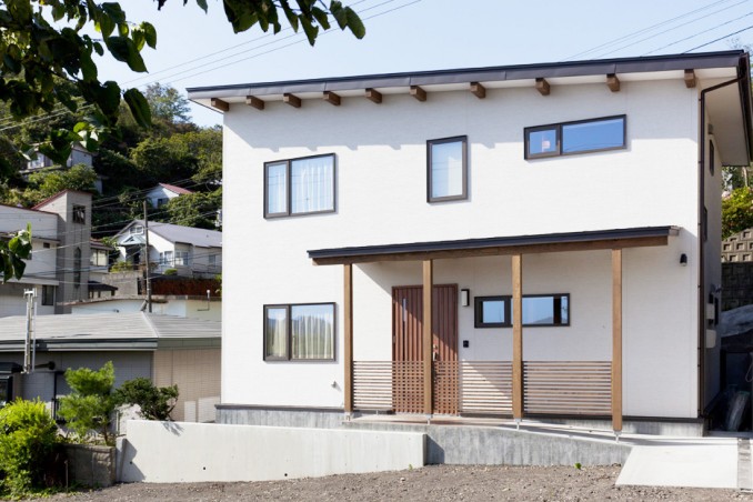 傾斜地の家　【室蘭市】