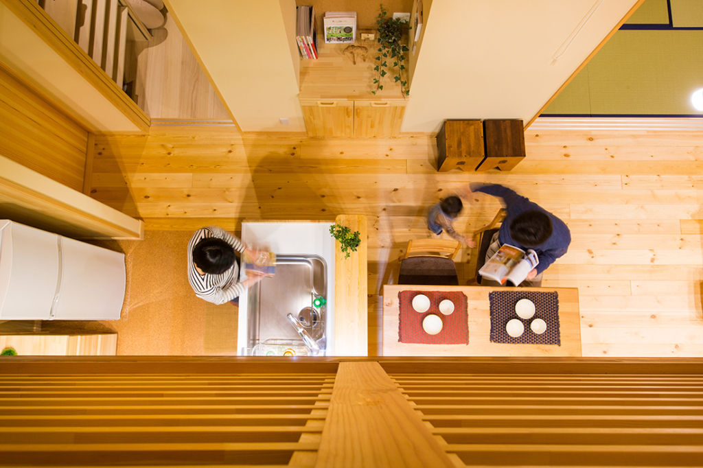 流行りに流されない天然無垢材の家